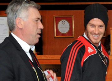 Ancelotti-Beckham