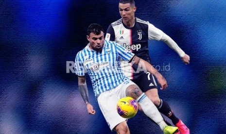 Andrea Petagna (SPAL/kiri) Vs Cristiano Ronaldo (Juventus)