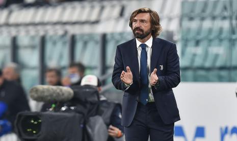 Pelatih Juventus Andrea Pirlo.