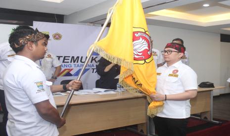 Andri Gunawan resmi terpilih kembali secara aklamasi sebagai ketua Karang Taruna Kota Bandung periode 2024-2029 