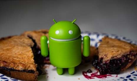 Android 9 Pie. Ilustrasi