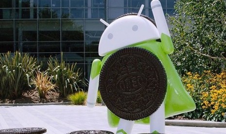 Android Oreo. Ilustrasi