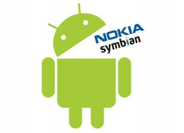 Android dan Nokia (Ilustrasi)