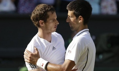 Andy Murray dan Novak Djokovic.