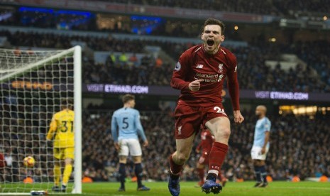 Bek Liverpool Andy Robertson(EPA-EFE/Peter Powell)