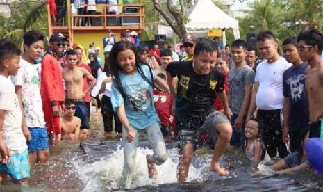 Aneka lomba ramaikan 17-an di Ancol.