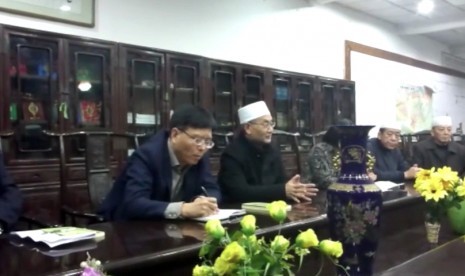 Anggota asosiasi agama Islam Provinsi Shaanxi, Cina