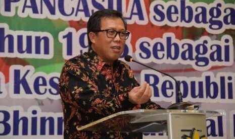 Anggota badan sosialisasi MPR Abidin Fikri