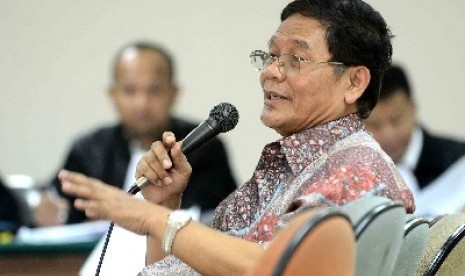 Anggota Dewan Pembina Partai Demokrat Ahmad Mubarok.