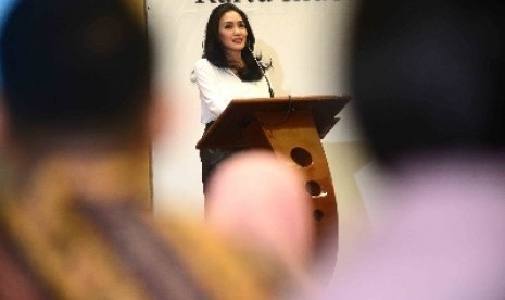 Anggota Dewan Perwakilan Rakyat Fraksi PDIP, Rieke Diah Pitaloka.