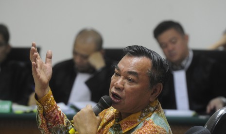 Anggota DPR dari Fraksi Partai Persatuan Pembangunan (PPP) Hasrul Azwar.