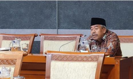 Anggota Fraksi PPP Muslich Zainal Abidin. PPP minta berbagai upaya harus ditempuh sebelum menaikkan biaya operasional haji.nta 