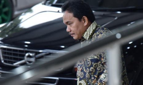 Anggota III BPK Achsanul Qosasi. Kejaksaan Agung periksa Achsanul Qosasi soal uang Rp 40 miliar untuk tutup kasus BTS