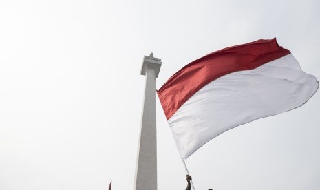 [Ilustrasi] Monumen Nasional (Monas) yang merupakan ikon Jakarta sebagai Ibu Kota Republik Indonesia.