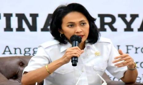 Wakil Menteri Pelindungan Pekerja Migran Indonesia (P2MI) Christina Aryani 