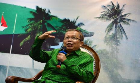 Waketum PPP Arsul Sani sebut hingga saat ini belum dapat bocoran soal reshuffle.