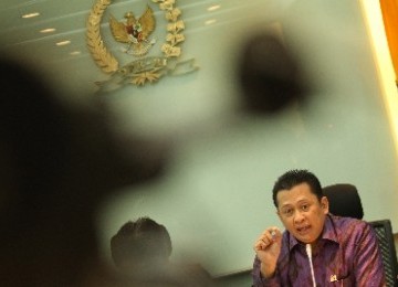 Anggota komisi III Fraksi Golkar Bambang Soesatyo