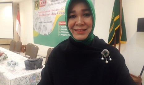 Pengusul RUU Larangan Minol dari Fraksi Partai Persatuan Pembangunan (PPP) Illiza Sa'aduddin Djamal