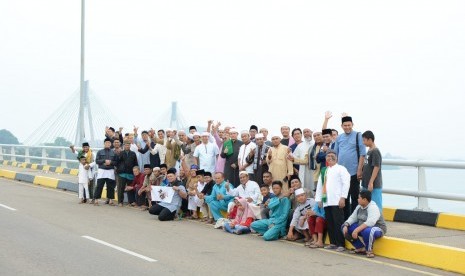 Anggota komunitas pejuang subuh keliling dari Batam.