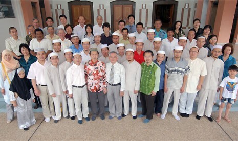 Anggota Malaysian Chinese Muslim Association (Macma) dalam sebuah acara.