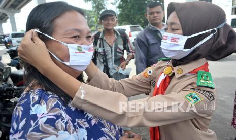 Pramuka di Bogor Bergabung dengan Satgas Covid-19 (ilustrasi).