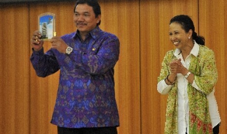 Anggota VII Badan Pemeriksa Keuangan (BPK) Achsanul Qosasi.