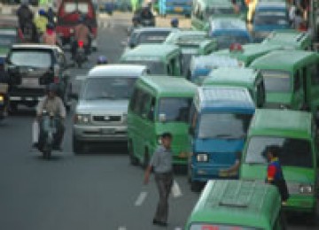 Angkot di Bogor