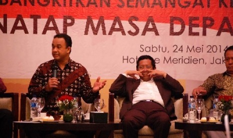 Anies Baswedan bersama Mahfud MD 