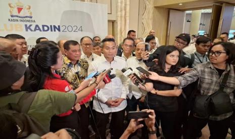 Anindya Bakrie terpilih sebagai ketum dalam Musyawarah Nasional Luar Biasa (Munaslub) Kamar Dagang dan Industri (Kadin) Indonesia 2024 di Hotel St Regis, Jakarta Selatan, Sabtu (14/9/2024). 