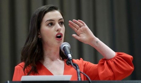 Anne Hathaway akan hadiri KTT G20 mewakili PBB.