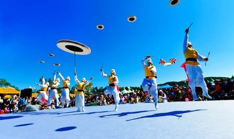 Anseong Namsadang Baudeogi Festival