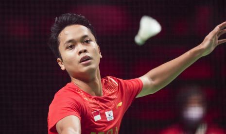 Pebulu tangkis tunggal putra Indonesia, Anthony Sinisuka Ginting.