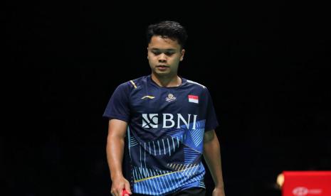 Pebulu tangkis tunggal putra Indonesia, Anthony Sinisuka Ginting.