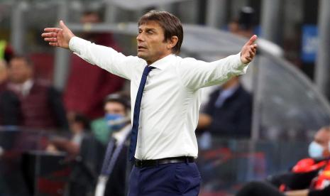 Pelatih Inter Milan Antonio Conte.