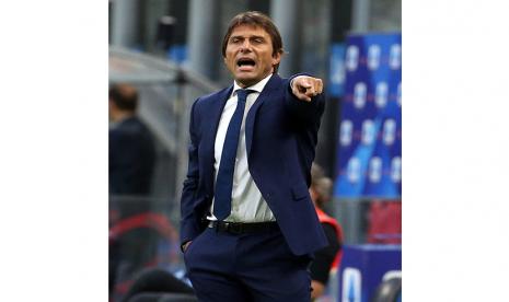 Pelatih Inter Milan, Antonio Conte.