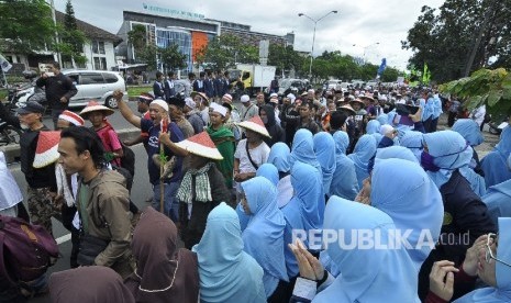 Santri Persis saat Aksi Bela Islam 212.