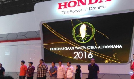 Anugerah Warta Citra Adiwahana 2016 yang diadakan oleh PT Honda Prospect Motor