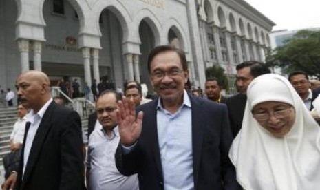 Anwar Ibrahim and Wan Azizah Wan Ismail