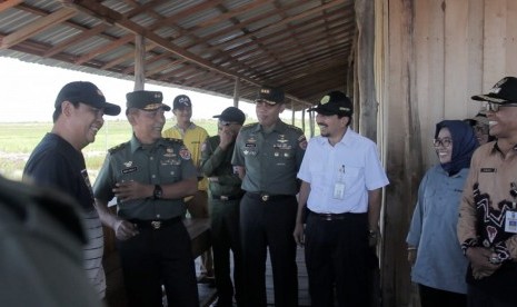 Aparatur negara meninjau program serasi di Kalimantan Selatan