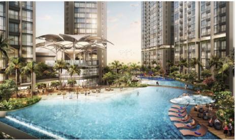 Apartemen Arandra Residence menawarkan nuansa resort bagi penghuninya