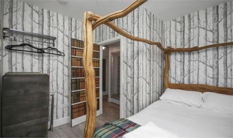 Apartemen bertema Harry Potter dijual di Skotlandia.