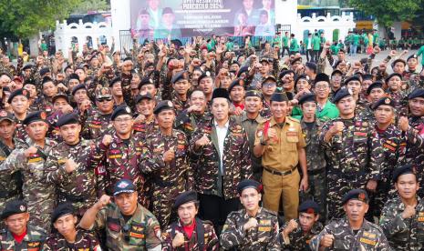 Apel Kesaktian Pancasila yang digelar Ansor menegaskan pengawalan transisi pemerintahan