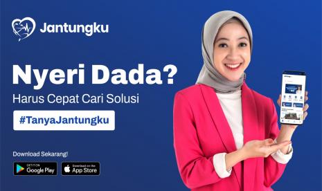 Aplikasi Jantungku hadir sebagai solusi layanan kesehatan jantung terintegrasi dari hulu ke hilir yang dapat diakses kapanpun dan dimanapun.