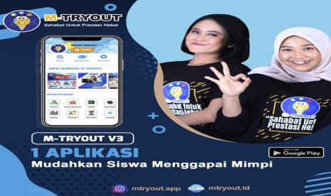 Aplikasi M-Tryout meluncurkan versi-3, Sabtu (8/8).