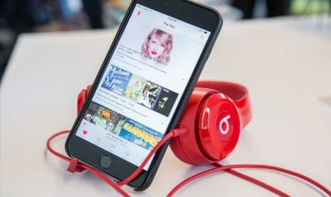 Apple Music. Ilustrasi. Apple Music Kini Punya Lebih dari 100 Juta Lagu