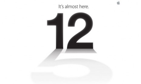 Apple rilis iPhone 5 pada 12 September 2012?