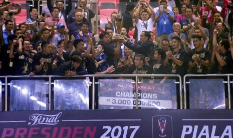 Arema FC juara Piala Presiden 2017.