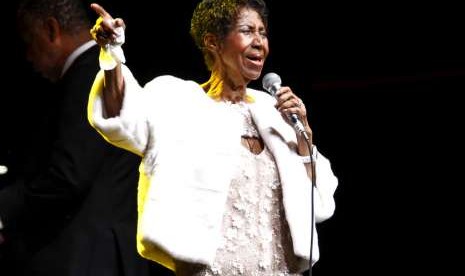 Aretha Franklin.