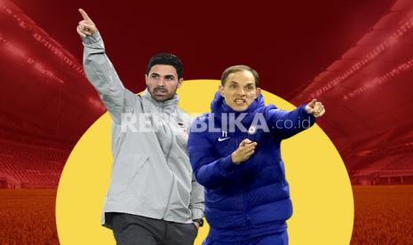 Arsenal akan berhadapan dengan Chelsea pada laga derby London. Mikel Arteta akan beradu taktik dengan Thomas Tuchel.