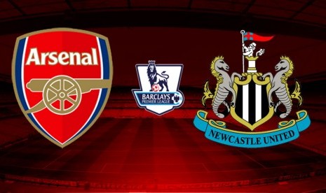 Arsenal versus Newcastle United.